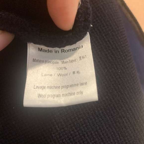 100%wool navy blue pencil skirt - Picture 5 of 5